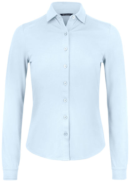 Cutter & Buck Advantage Ladies Shirt | Long Sleeve | Breathable | Stretch | 7 Colours | XS-2XL
