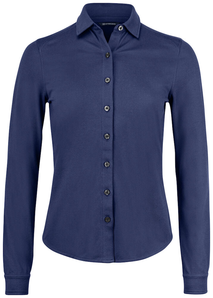 Cutter & Buck Advantage Ladies Shirt | Long Sleeve | Breathable | Stretch | 7 Colours | XS-2XL