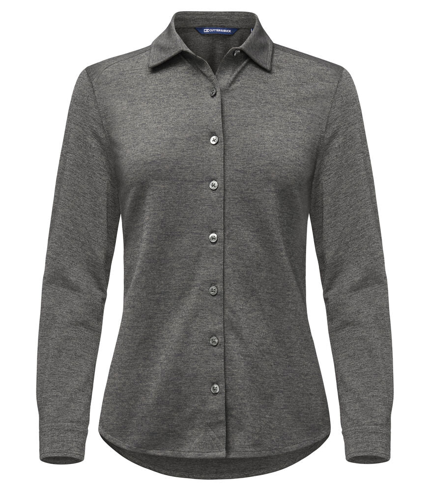 Cutter & Buck Advantage Ladies Shirt | Long Sleeve | Breathable | Stretch | 7 Colours | XS-2XL