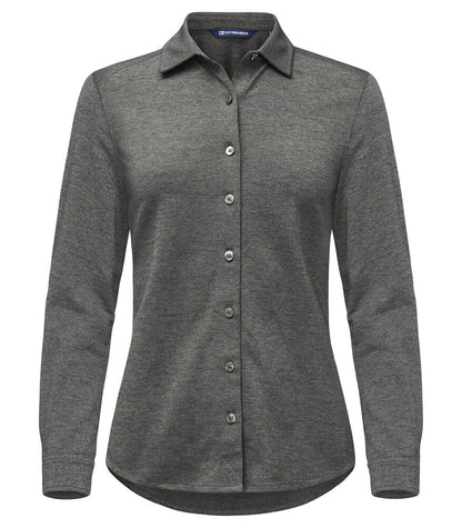 Cutter & Buck Advantage Ladies Shirt | Long Sleeve | Breathable | Stretch | 7 Colours | XS-2XL