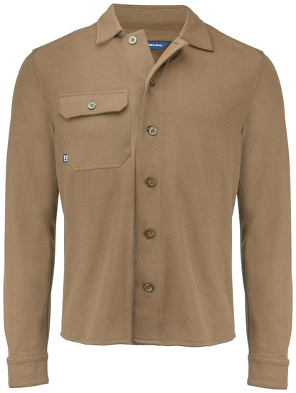 Cutter & Buck Advantage Mens Leisure Shirt | Long Sleeve | Relaxed Fit | 4 Colours | S-4XL