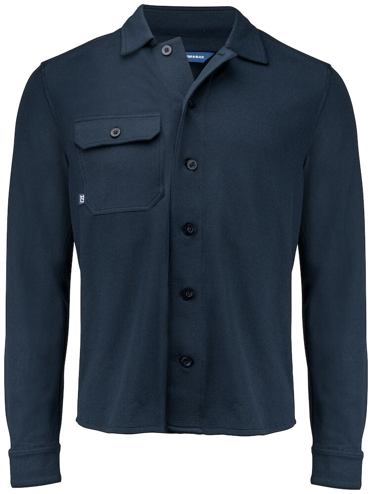 Cutter & Buck Advantage Mens Leisure Shirt | Long Sleeve | Relaxed Fit | 4 Colours | S-4XL