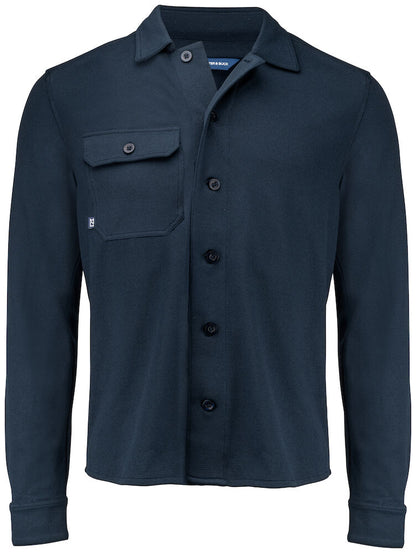 Cutter & Buck Advantage Mens Leisure Shirt | Long Sleeve | Relaxed Fit | 4 Colours | S-4XL