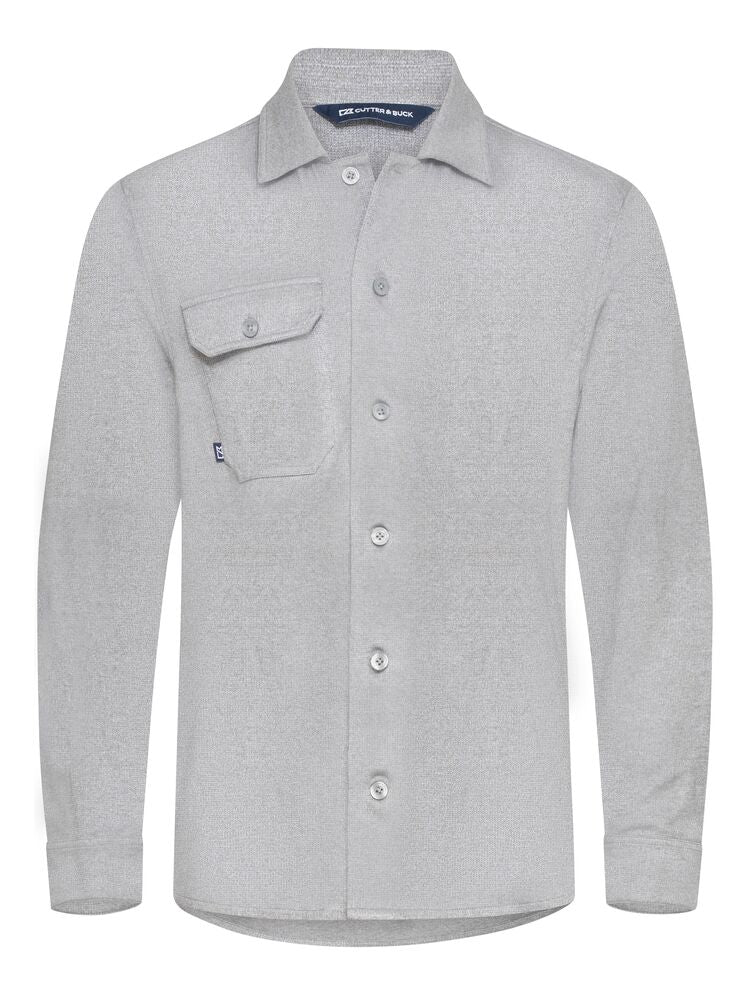 Cutter & Buck Advantage Mens Leisure Shirt | Long Sleeve | Relaxed Fit | 4 Colours | S-4XL
