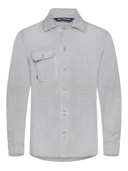 Cutter & Buck Advantage Mens Leisure Shirt | Long Sleeve | Relaxed Fit | 4 Colours | S-4XL