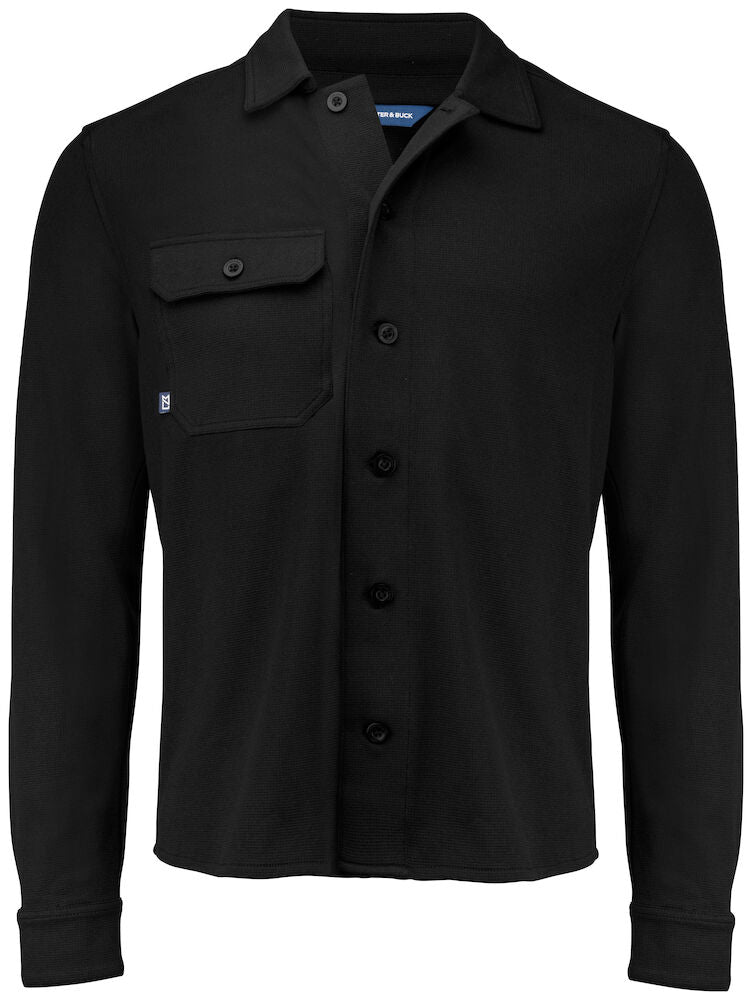 Cutter & Buck Advantage Mens Leisure Shirt | Long Sleeve | Relaxed Fit | 4 Colours | S-4XL