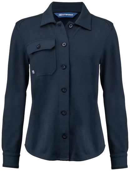 Cutter & Buck Advantage Ladies Leisure Shirt | Long Sleeve | Relaxed Fit | 4 Colours | XS-2XL