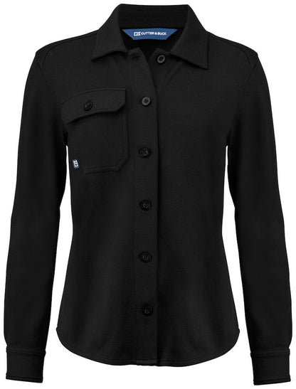 Cutter & Buck Advantage Ladies Leisure Shirt | Long Sleeve | Relaxed Fit | 4 Colours | XS-2XL