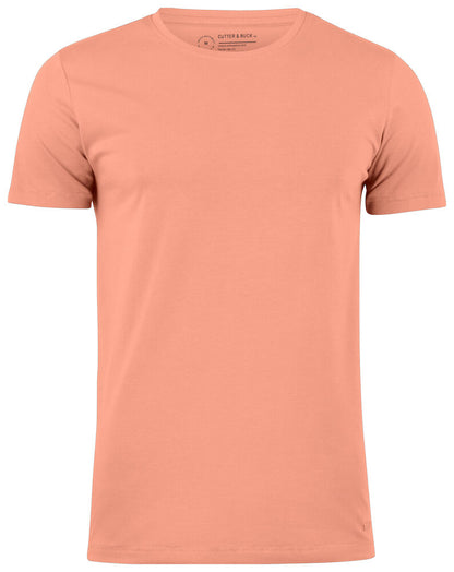 Cutter & Buck Manzanita Mens T-Shirt | Roundneck | Cotton with Stretch | 9 Colours | S-4XL