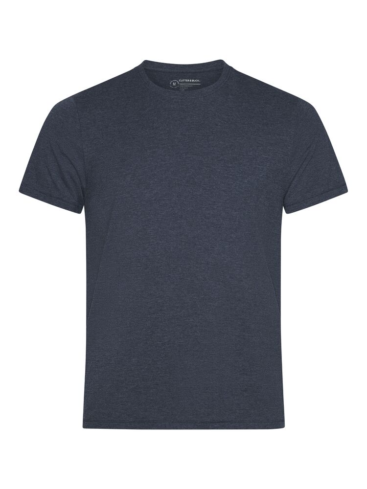 Cutter & Buck Manzanita Mens T-Shirt | Roundneck | Cotton with Stretch | 9 Colours | S-4XL