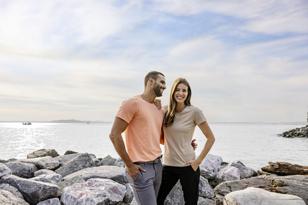 Cutter & Buck Manzanita Mens T-Shirt | Roundneck | Cotton with Stretch | 9 Colours | S-4XL