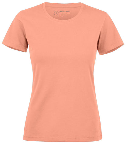 Cutter & Buck Manzanita Ladies T-Shirt | Roundneck | Cotton with Stretch | 9 Colours | XS-2XL