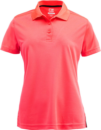 Cutter & Buck Kelowna Ladies Polo Shirt | Lightweight Wicking Activewear | 12 Colours | XS-2XL