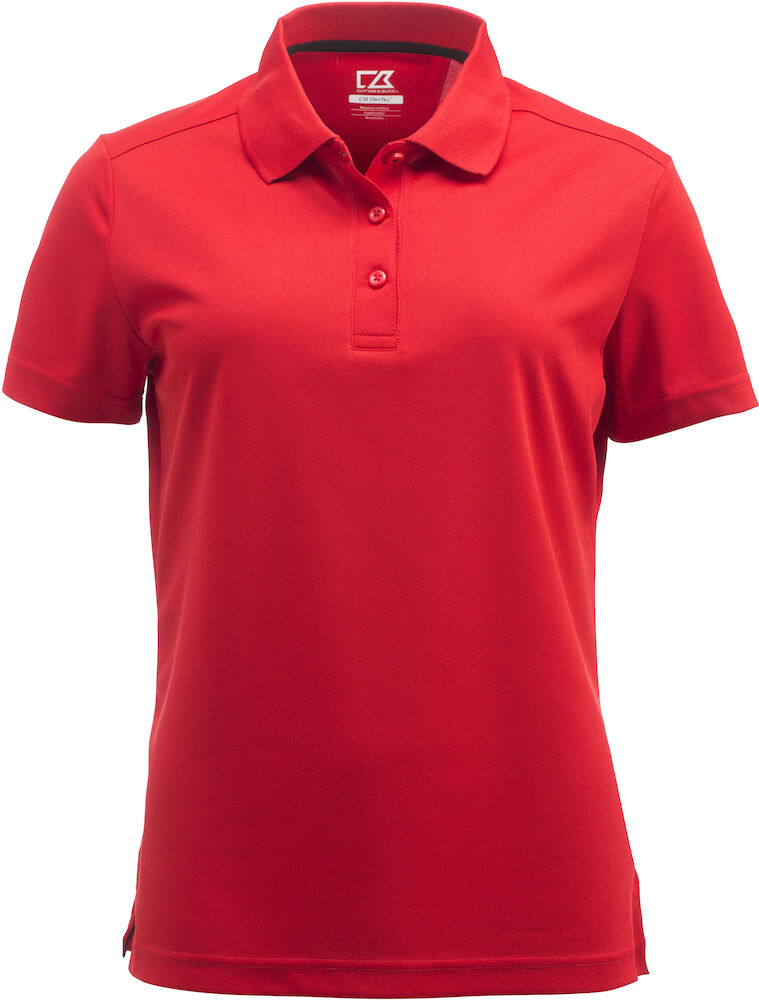 Cutter & Buck Kelowna Ladies Polo Shirt | Lightweight Wicking Activewear | 12 Colours | XS-2XL