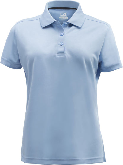 Cutter & Buck Kelowna Ladies Polo Shirt | Lightweight Wicking Activewear | 12 Colours | XS-2XL