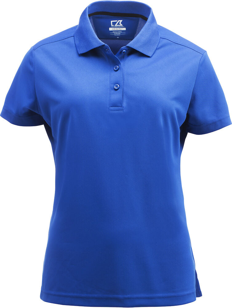 Cutter & Buck Kelowna Ladies Polo Shirt | Lightweight Wicking Activewear | 12 Colours | XS-2XL