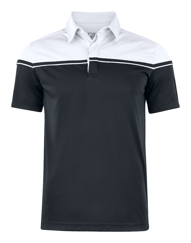 Cutter & Buck Seabeck Men's Polo Shirt | Lightweight Wicking Activewear | 7 Colours | S-4XL - Polo Shirt - Logo Free Clothing