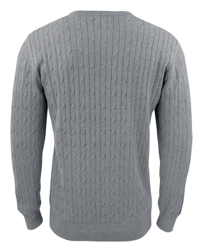 Cutter & Buck Blakely Mens Crewneck Knitwear | Cable Knit Cotton Jumper | 4 Colours | S-4XL