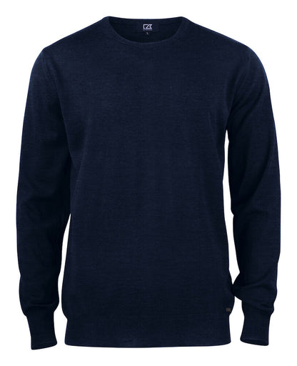 Cutter & Buck Kennewick Mens Crewneck Jumper | 100% Merino Wool Knitwear | 6 Colours | S-4XL