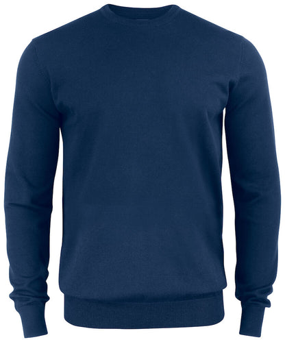 Cutter & Buck Oakville Mens Crewneck Jumper | Soft Cotton-Rich Knitwear | 6 Colours | S-4XL