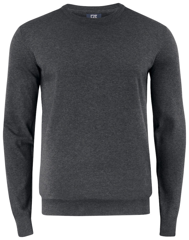 Cutter & Buck Oakville Mens Crewneck Jumper | Soft Cotton-Rich Knitwear | 6 Colours | S-4XL