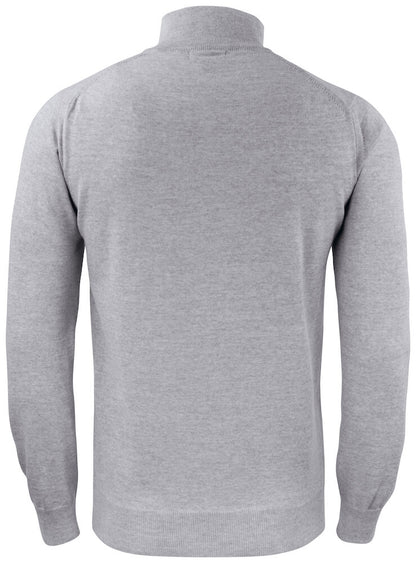 Cutter & Buck Everett Unisex Quarter Zip Jumper | 100% Merino Wool | 3 Colours | XS-4XL