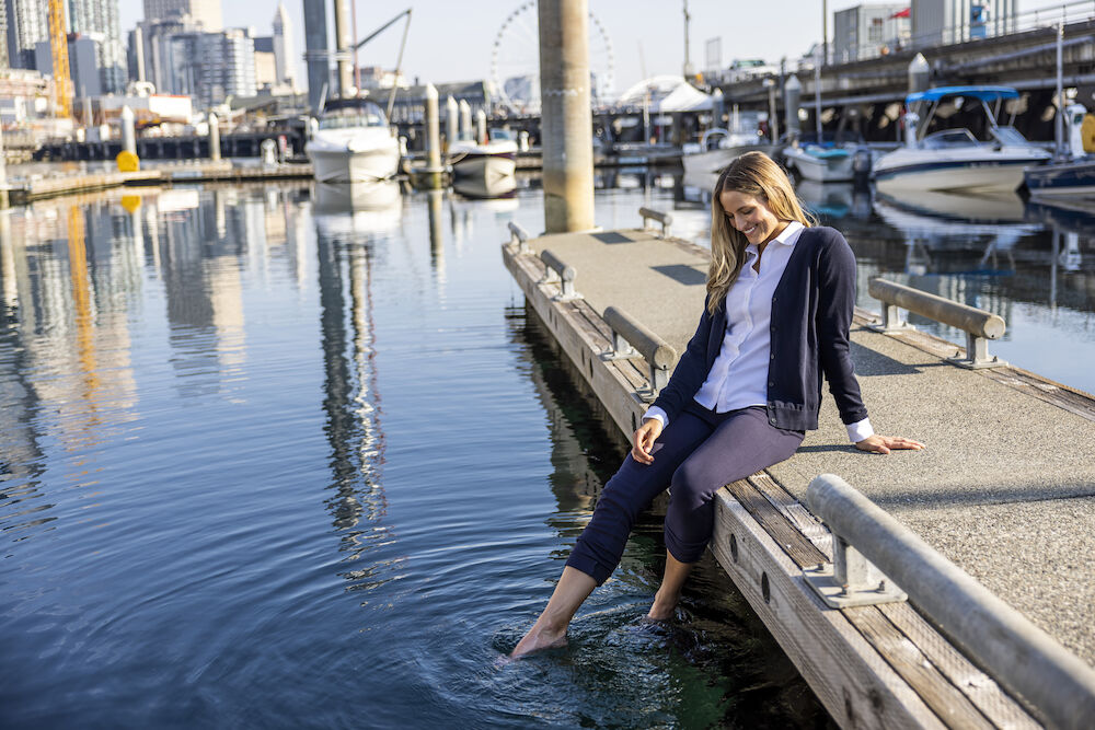 Cutter & Buck | Oakville Cardigan Women | Logo Free Clothing