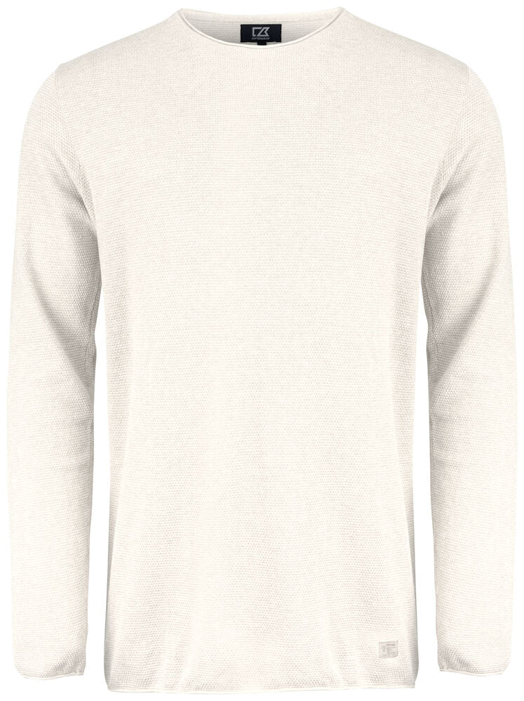 Cutter & Buck Carnation Mens Crewneck Jumper | Soft Cotton-Rich Knitwear | 6 Colours | S-4XL