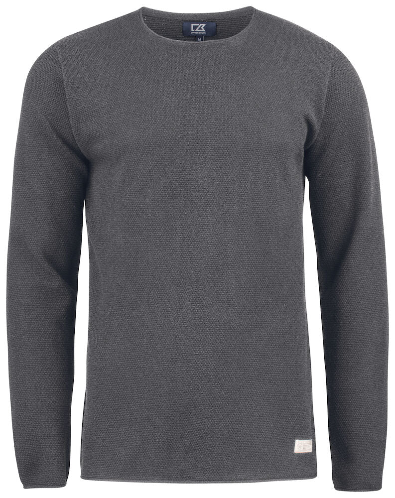 Cutter & Buck Carnation Mens Crewneck Jumper | Soft Cotton-Rich Knitwear | 6 Colours | S-4XL