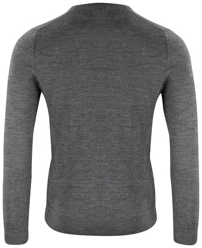 Cutter & Buck Vernon Mens V-Neck Jumper | Merino Wool Blend Knitwear | 3 Colours | S-4XL