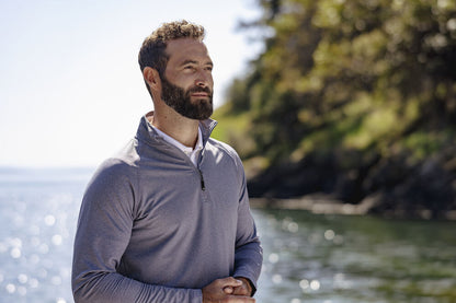 Cutter & Buck Coos Bay Mens Quarter Zip Sweatshirt | Wicking Activewear | 4 Colours | S-4XL