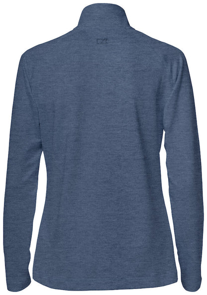 Cutter & Buck Coos Bay Ladies Quarter Zip Sweatshirt | Wicking Activewear | 4 Colours | XS-2XL