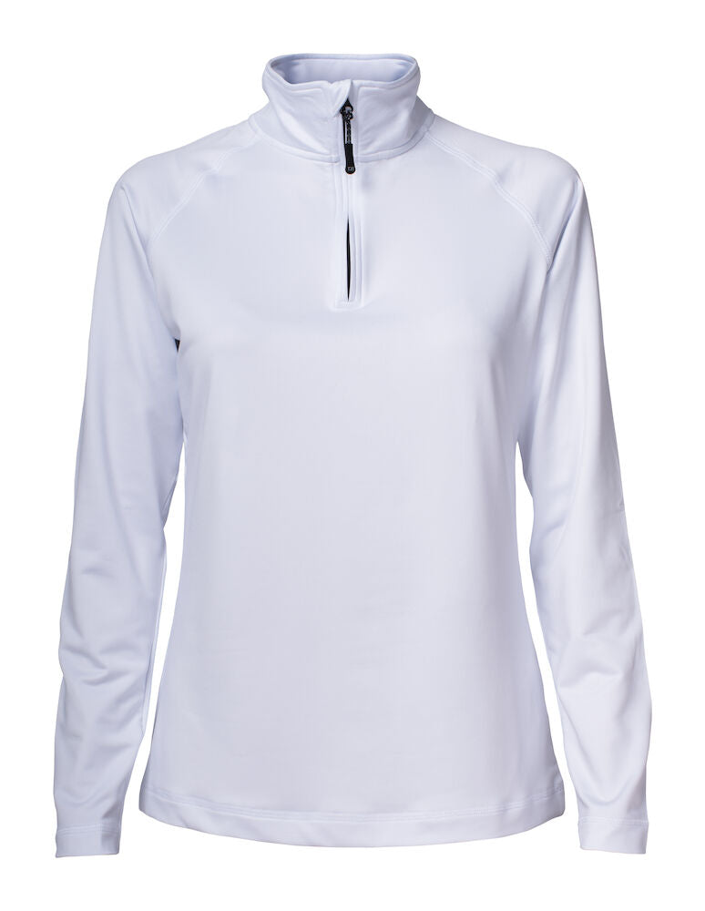 Cutter & Buck Coos Bay Ladies Quarter Zip Sweatshirt | Wicking Activewear | 4 Colours | XS-2XL