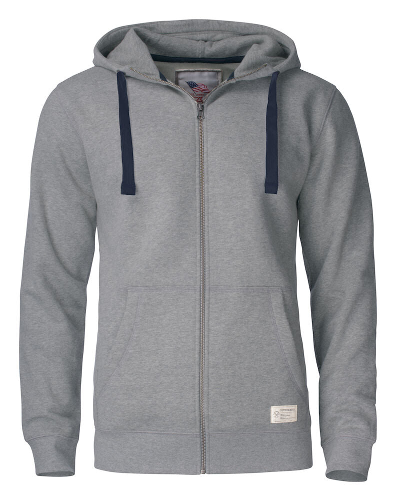 Cutter & Buck | Twisp Hood Full Zip Men | Logo Free Clothing