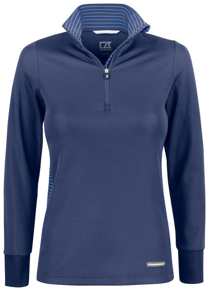 Cutter & Buck Traverse Ladies Quarter Zip Sweatshirt | Activewear | 3 Colours | XS-2XL