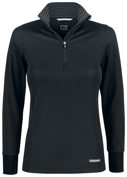 Cutter & Buck Traverse Ladies Quarter Zip Sweatshirt | Activewear | 3 Colours | XS-2XL