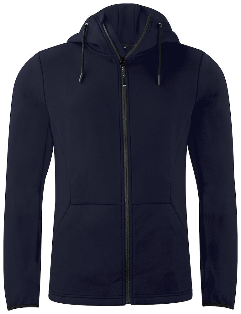 Cutter & Buck Pemberton Men's Hoodie | Heavyweight Zip-Up Hooded Jacket | 7 Colours | S-4XL - Hoodie - Logo Free Clothing