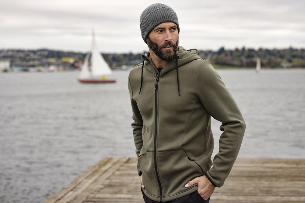 Cutter & Buck Pemberton Mens Hoodie | Heavyweight Zip-Up Hooded Jacket | 7 Colours | S-4XL