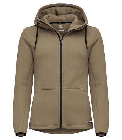 Cutter & Buck Pemberton Ladies Hoodie | Heavyweight Zip-Up Hooded Jacket | 7 Colours | XS-2XL