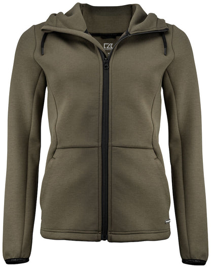 Cutter & Buck Pemberton Ladies Hoodie | Heavyweight Zip-Up Hooded Jacket | 7 Colours | XS-2XL