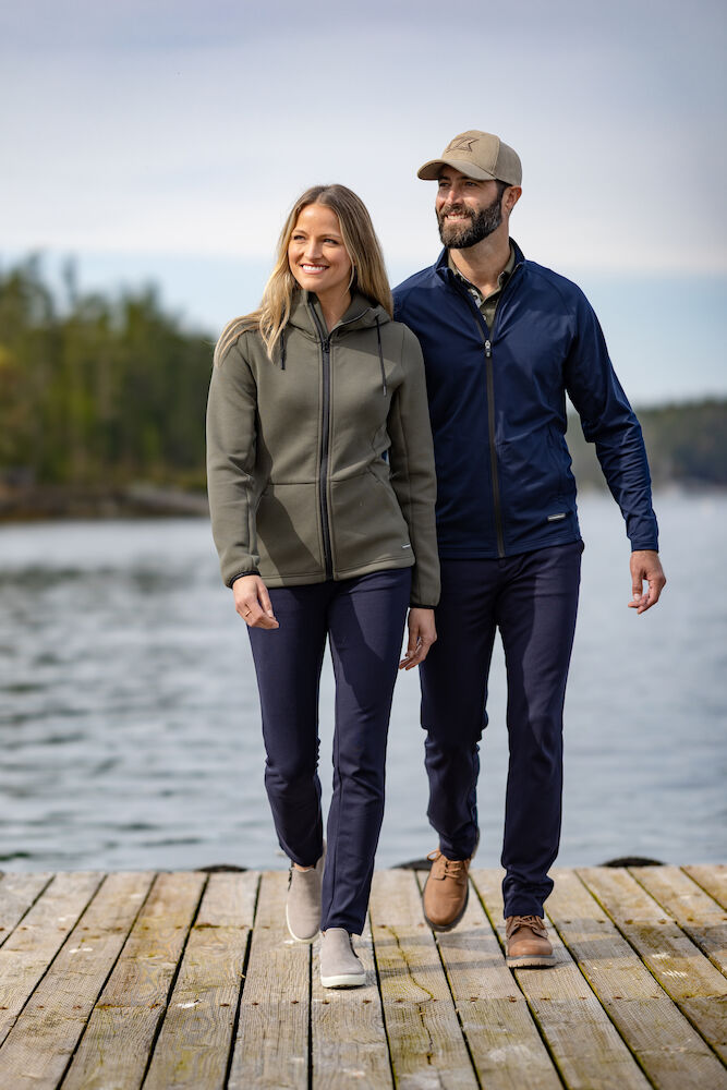 Cutter & Buck | Adapt Full Zip Jacket Men | Logo Free Clothing