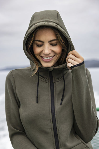 Cutter & Buck Pemberton Ladies Hoodie | Heavyweight Zip-Up Hooded Jacket | 7 Colours | XS-2XL