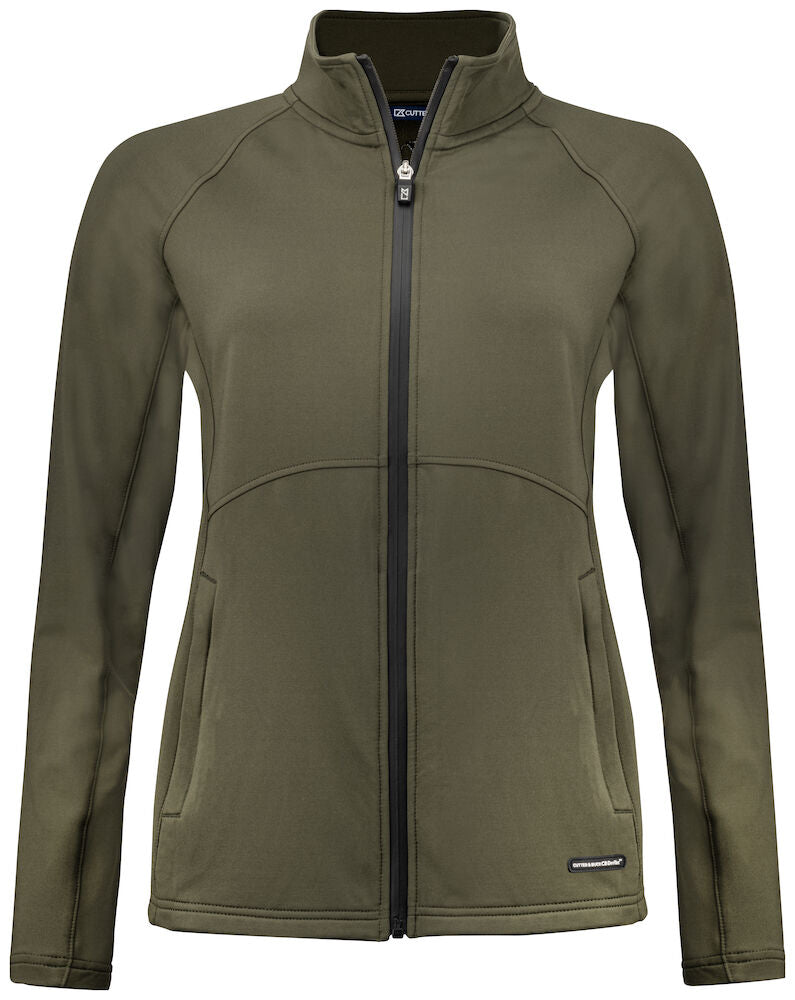 Cutter & Buck Adapt Ladies Full Zip Sweatshirt | Breathable Activewear | 4 Colours | XS-2XL