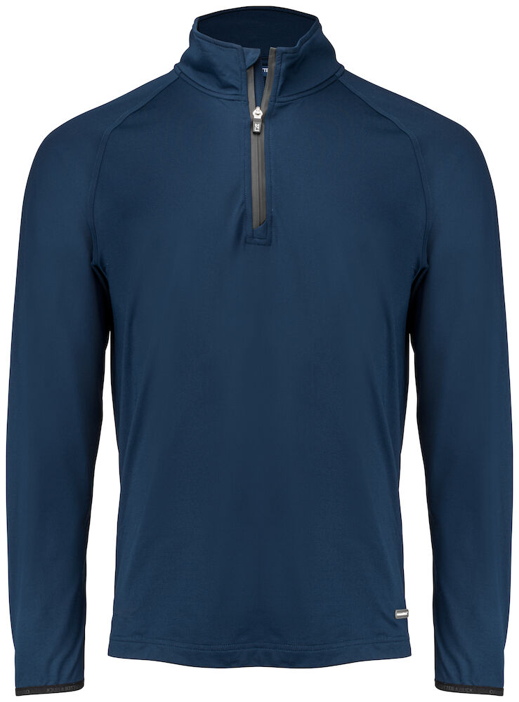 Cutter & Buck Adapt Mens Quarter Zip Sweatshirt | Activewear | Navy or Black | S-4XL