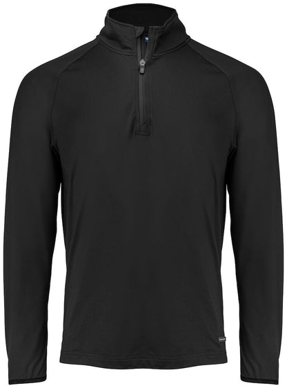 Cutter & Buck Adapt Mens Quarter Zip Sweatshirt | Activewear | Navy or Black | S-4XL