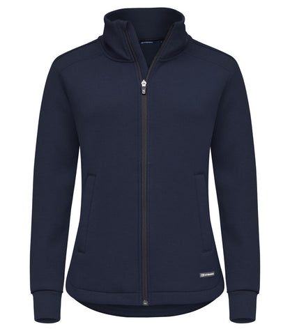 Cutter & Buck Pemberton Ladies Full Zip Sweatshirt | Heavyweight Zip Jacket | 3 Colours | XS-2XL