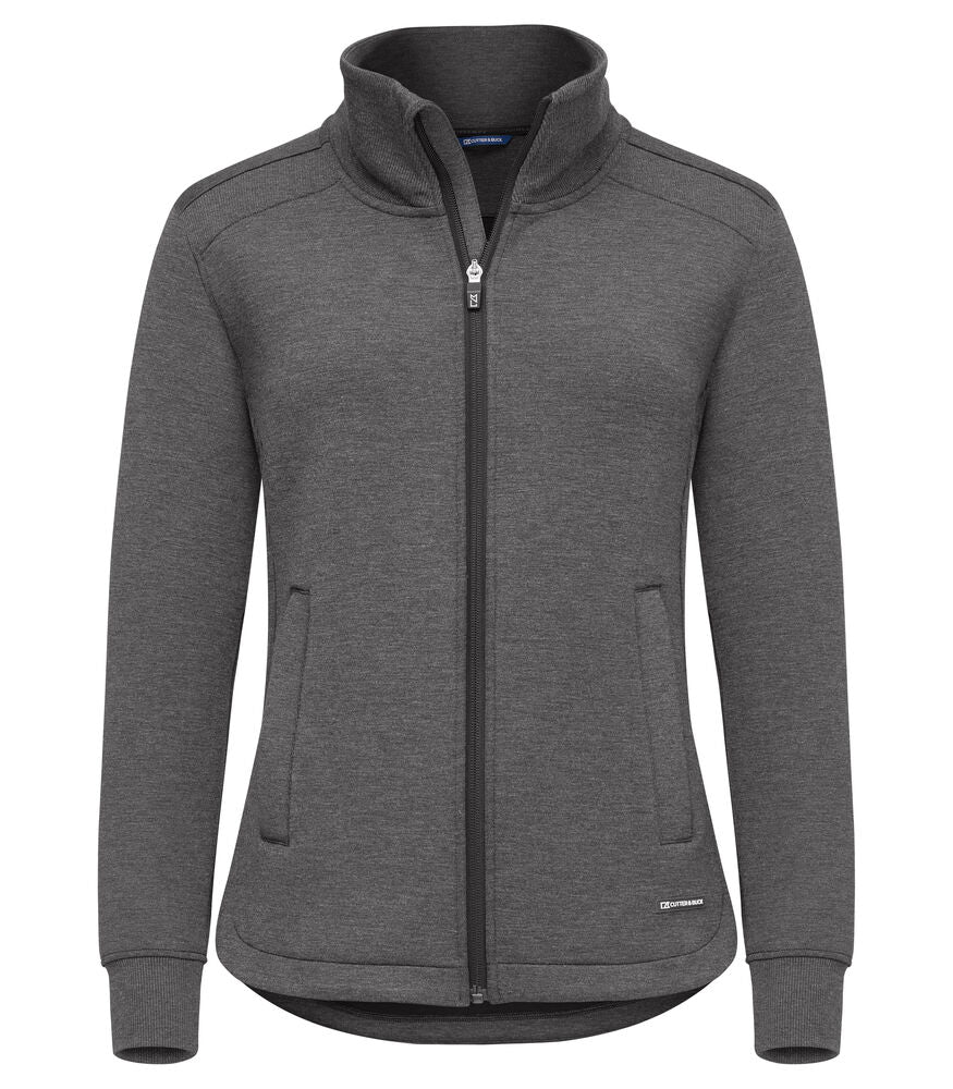 Cutter & Buck Pemberton Ladies Full Zip Sweatshirt | Heavyweight Zip Jacket | 3 Colours | XS-2XL