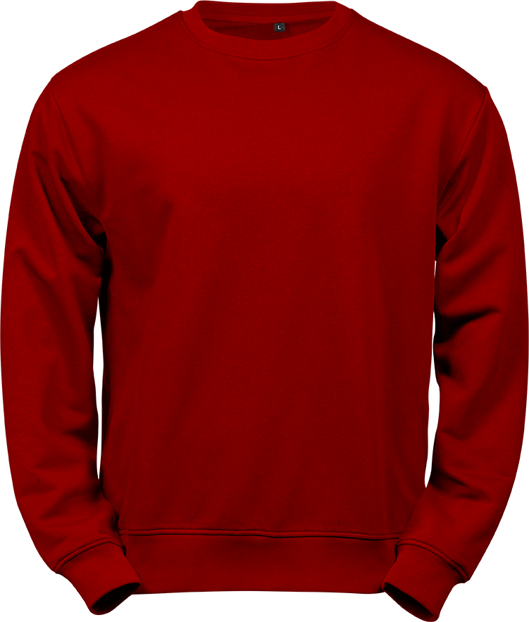 Tee Jays Power Sweatshirt | Unisex Crew Neck Jumper | Organic Cotton Blend | 6 Colours | XS-5XL