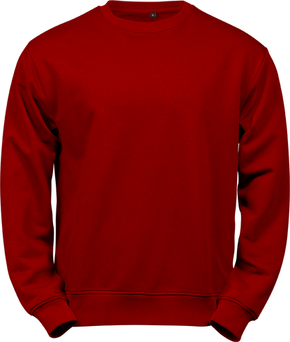 Tee Jays Power Sweatshirt | Unisex Crew Neck Jumper | Organic Cotton Blend | 6 Colours | XS-5XL