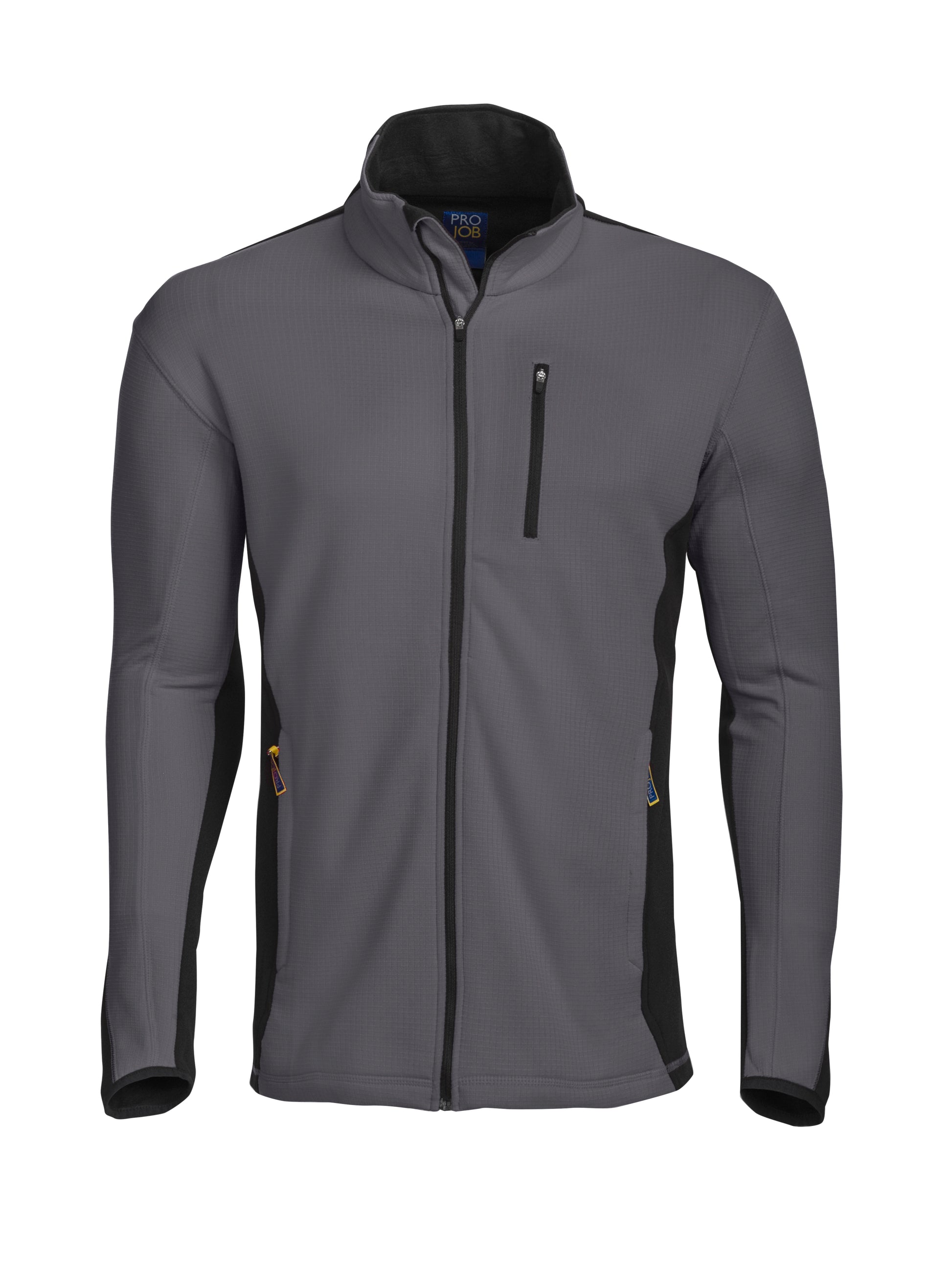 ProJob Microfleece Jacket | Fleece Lined Zip-Up Top | Mens Workwear | 3 Colours | XS-4XL - Summer Jacket - Logo Free Clothing